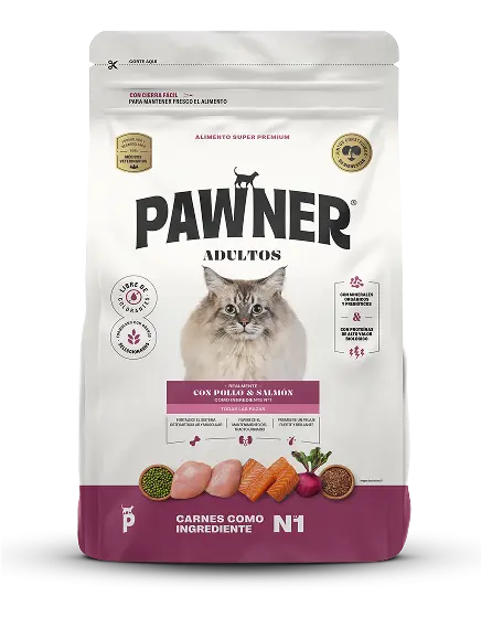 Comida premium para gatos Pawner